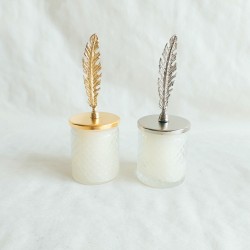 Baklava Desen Mum Tüy Tepeli