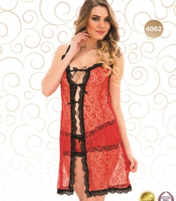 4062 Bayan Erotik Gecelik