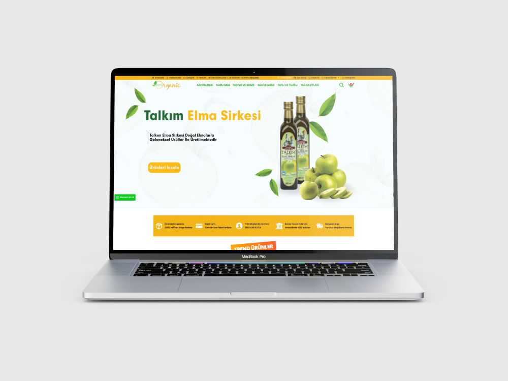 Organik Ürünler Teması V1